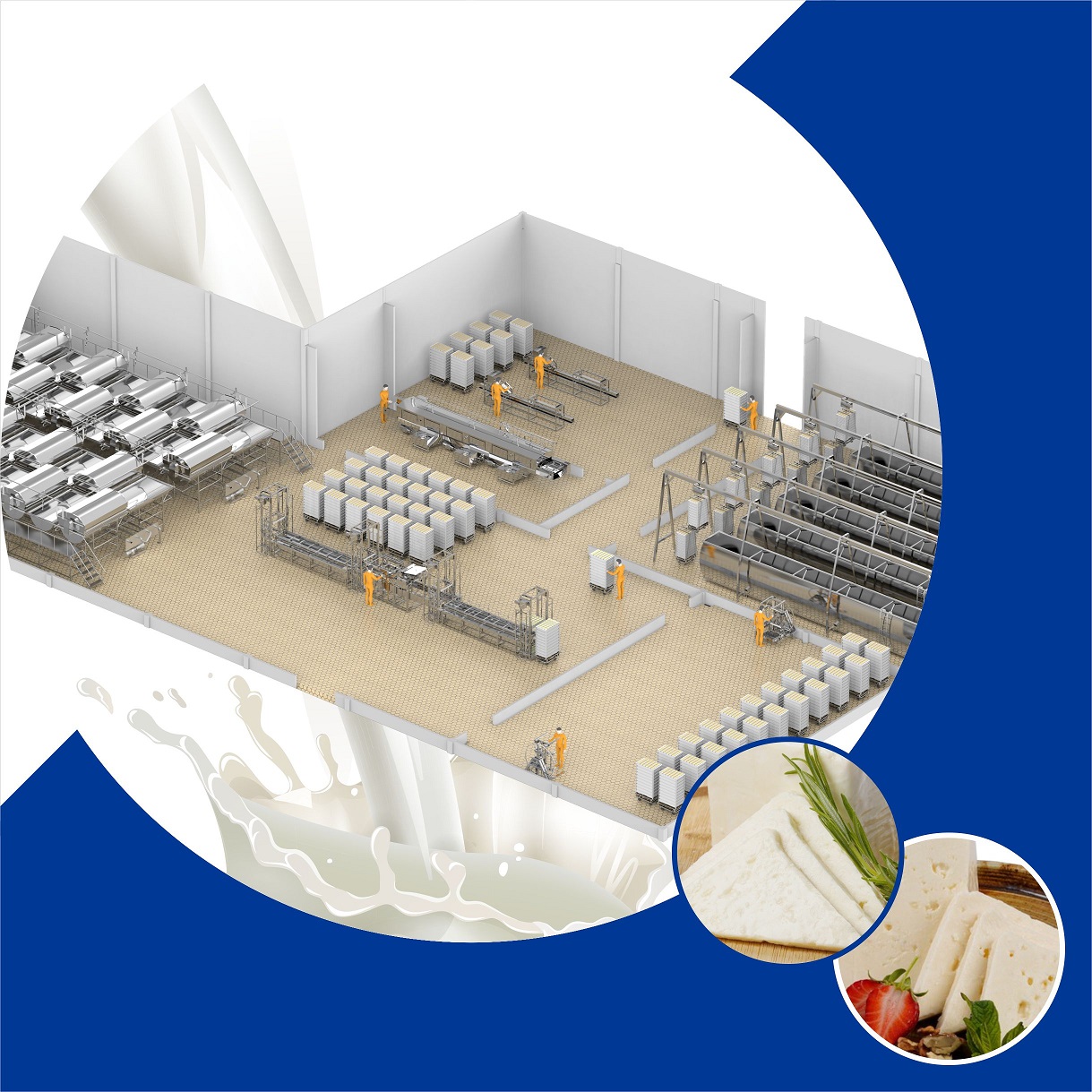 White Cheese Production Lines